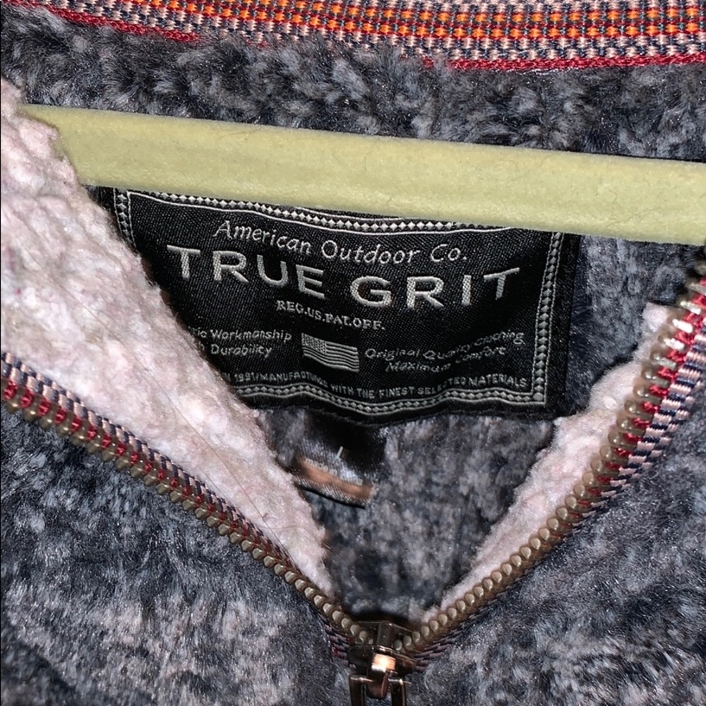gray true grit jacket - Picture 2 of 2